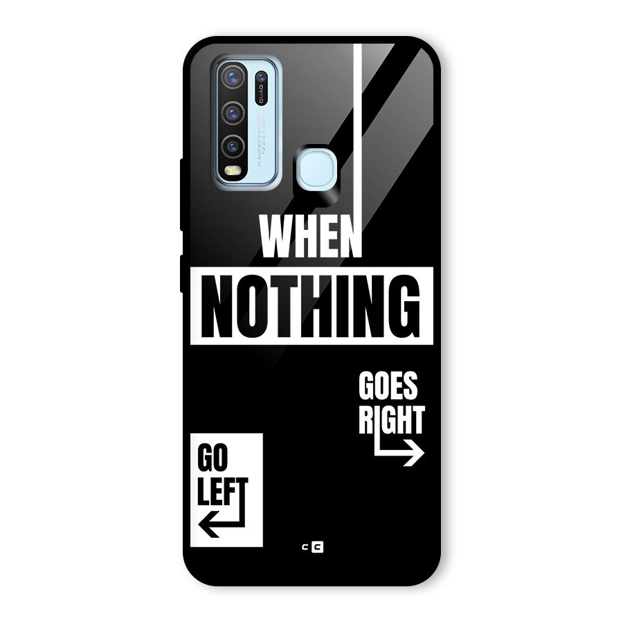 Alternate Plan Glass Back Case for Vivo Y30
