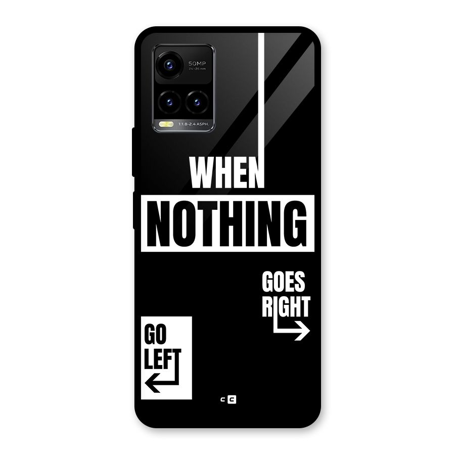 Alternate Plan Glass Back Case for Vivo Y33s
