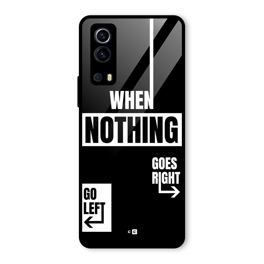 Alternate Plan Glass Back Case for Vivo iQOO Z3