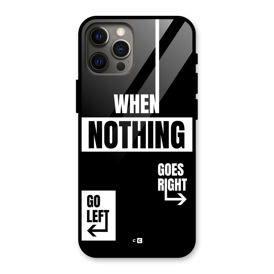 Alternate Plan Glass Back Case for iPhone 12 Pro Max