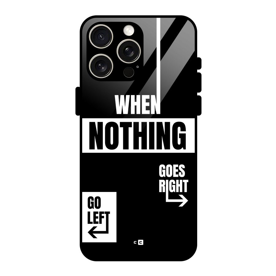 Alternate Plan Glass Back Case for iPhone 15 Pro Max