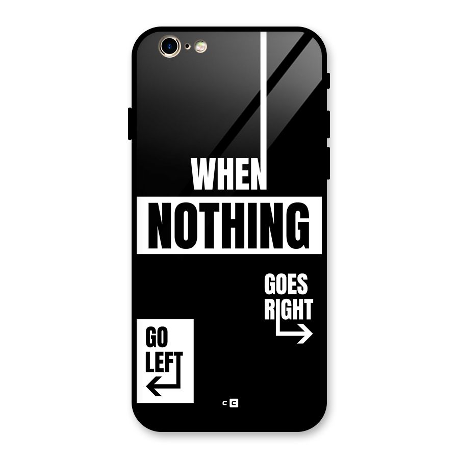 Alternate Plan Glass Back Case for iPhone 6 6S
