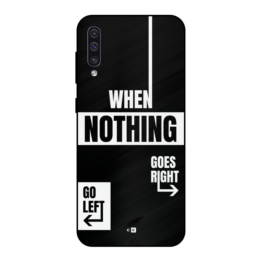 Alternate Plan Metal Back Case for Galaxy A30s