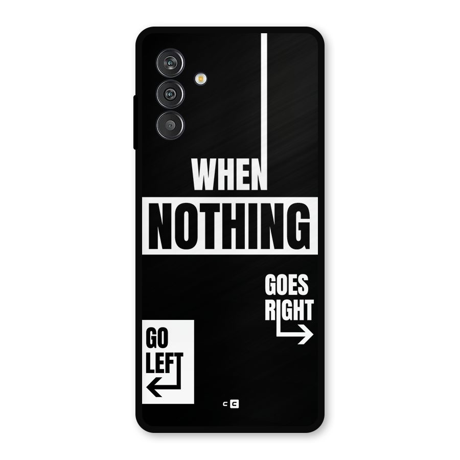 Alternate Plan Metal Back Case for Galaxy F13
