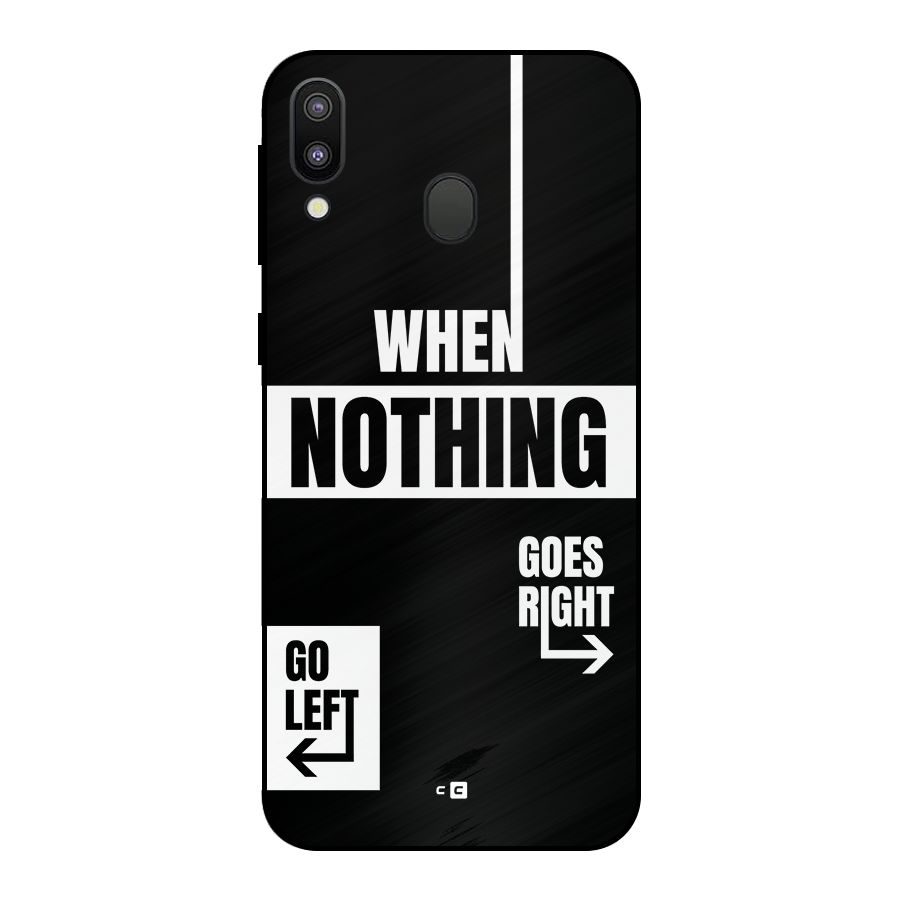 Alternate Plan Metal Back Case for Galaxy M20