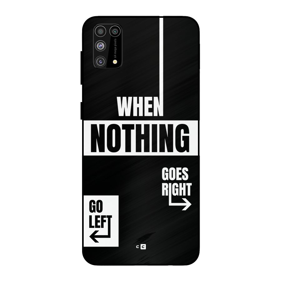 Alternate Plan Metal Back Case for Galaxy M31