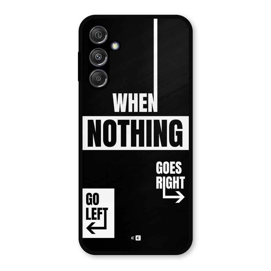 Alternate Plan Metal Back Case for Galaxy M34 5G