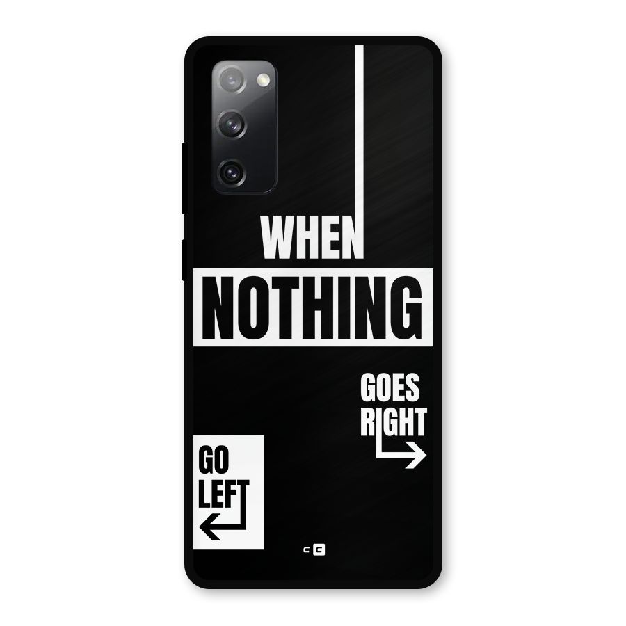 Alternate Plan Metal Back Case for Galaxy S20 FE
