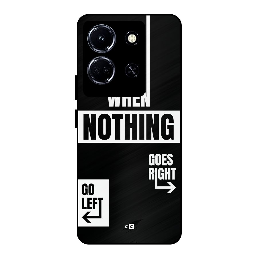 Alternate Plan Metal Back Case for Infinix Note 30 5G