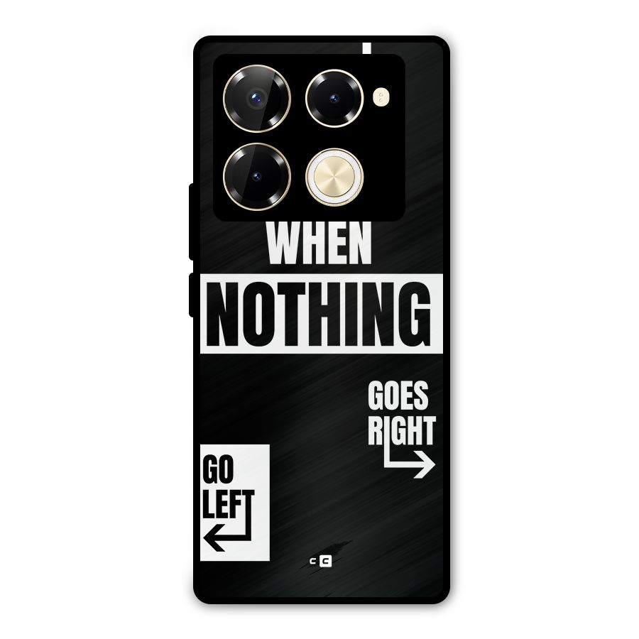 Alternate Plan Metal Back Case for Infinix Note 40 Pro