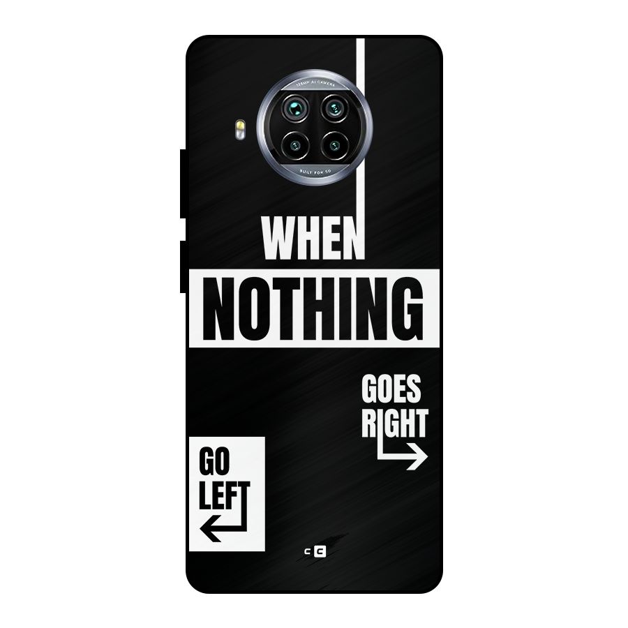 Alternate Plan Metal Back Case for Mi 10i