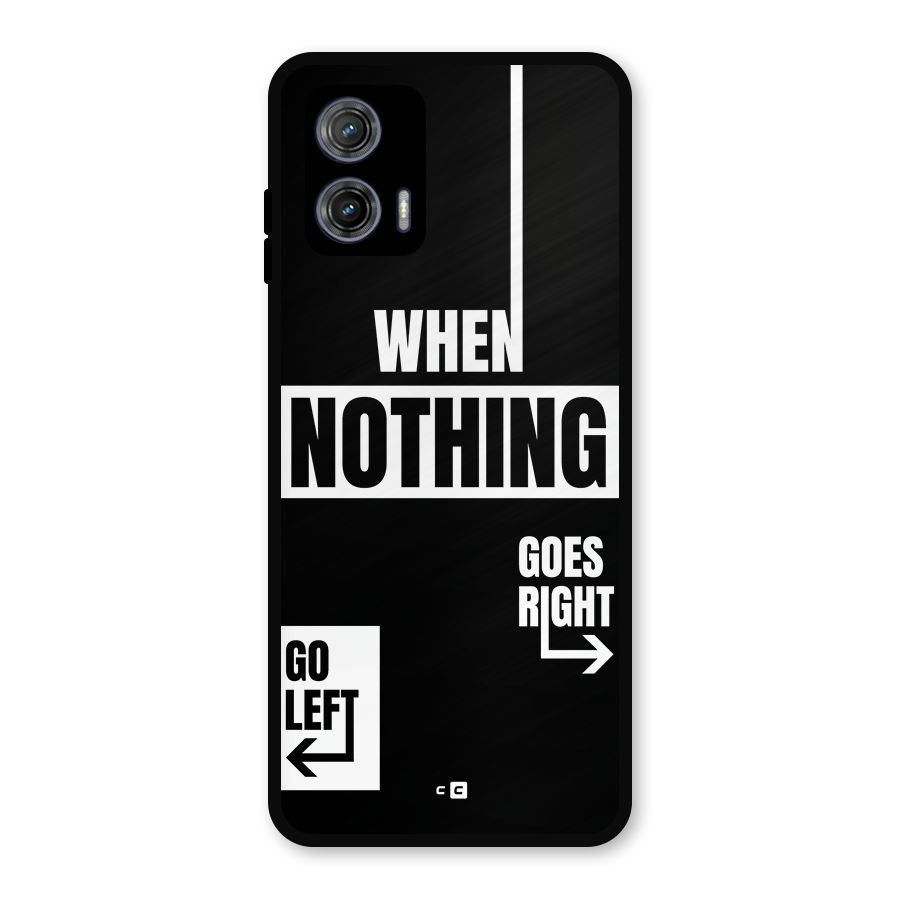 Alternate Plan Metal Back Case for Moto G73