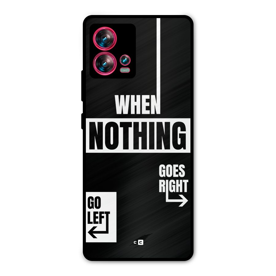 Alternate Plan Metal Back Case for Motorola Edge 30 Fusion