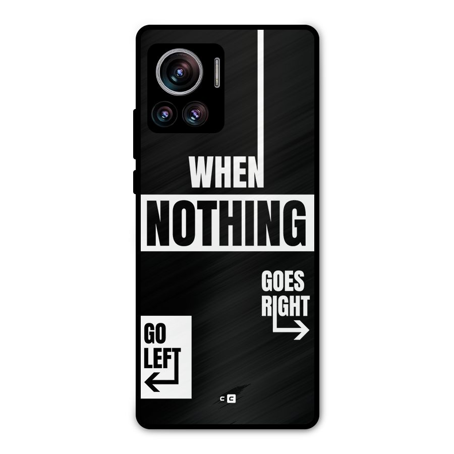 Alternate Plan Metal Back Case for Motorola Edge 30 Ultra