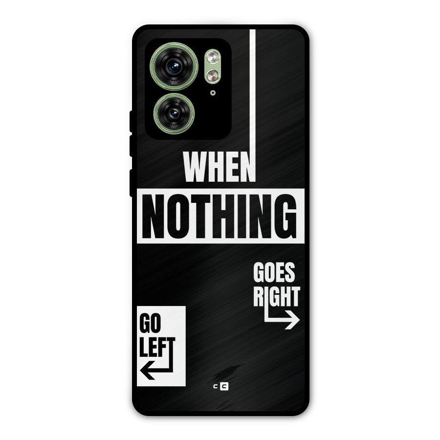 Alternate Plan Metal Back Case for Motorola Edge 40 5G