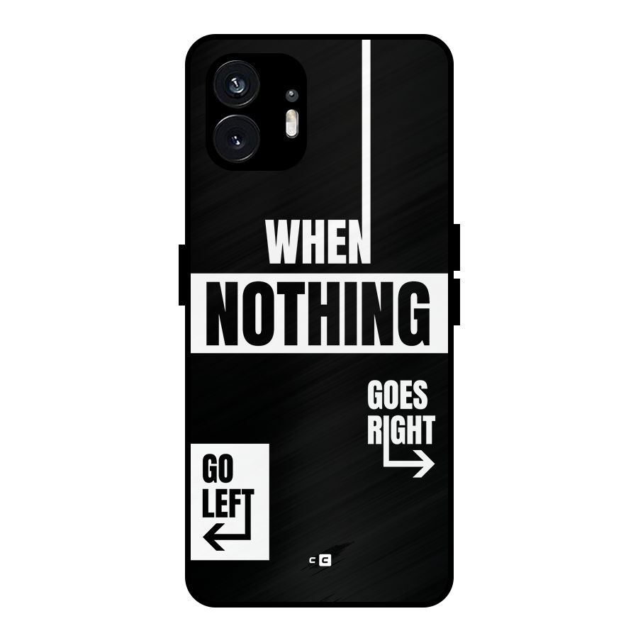 Alternate Plan Metal Back Case for Nothing Phone 2