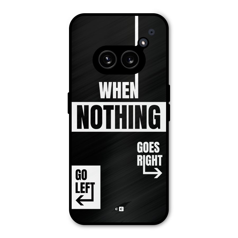 Alternate Plan Metal Back Case for Nothing Phone 2a