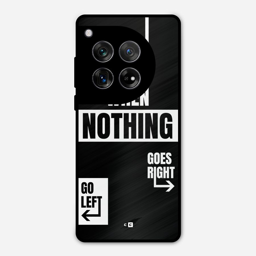 Alternate Plan Metal Back Case for OnePlus 12
