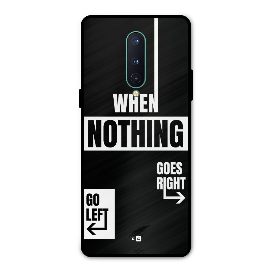 Alternate Plan Metal Back Case for OnePlus 8