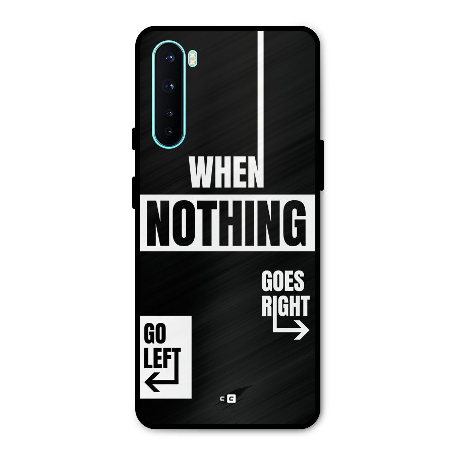 Alternate Plan Metal Back Case for OnePlus Nord