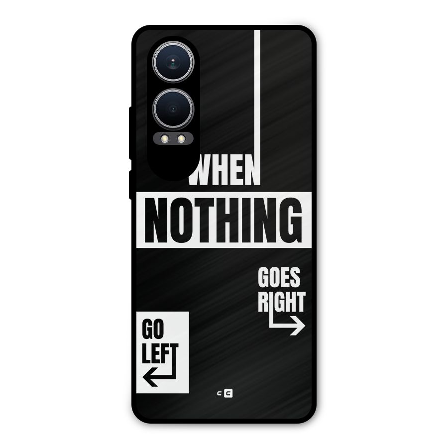 Alternate Plan Metal Back Case for OnePlus Nord CE4 Lite
