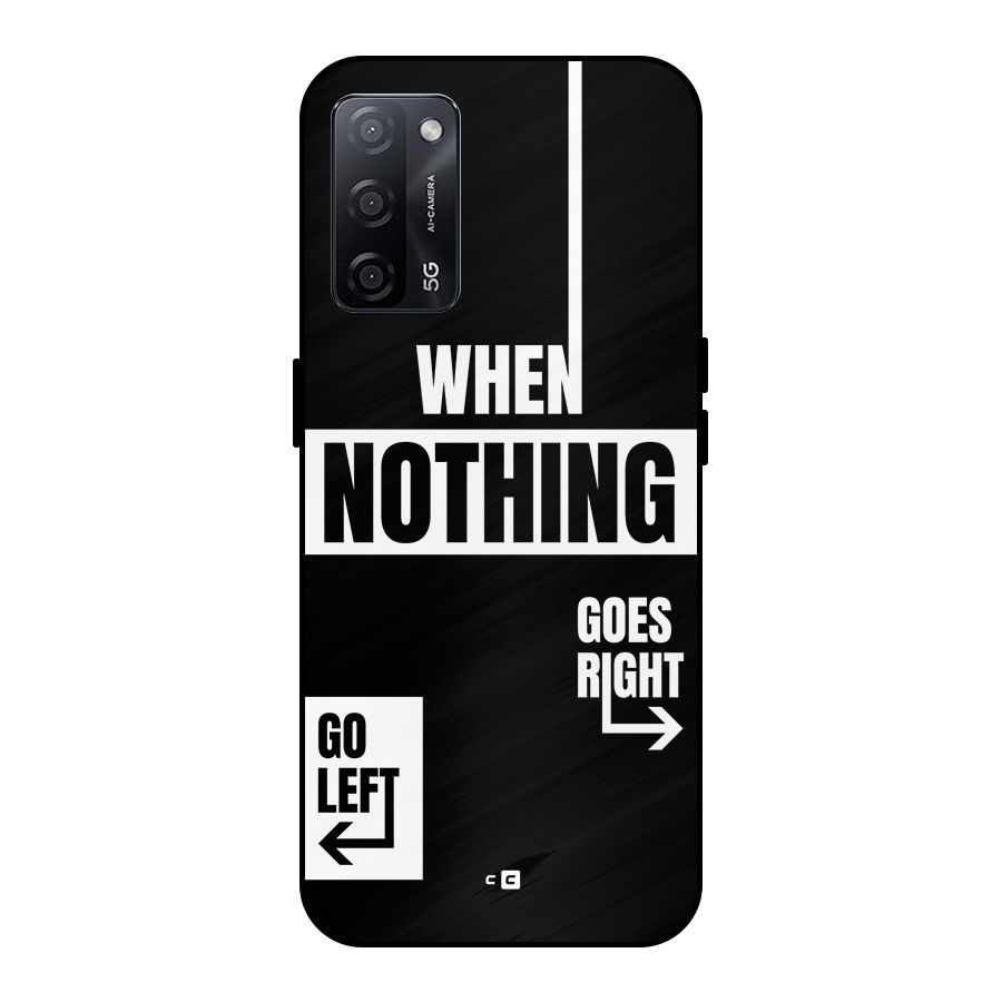 Alternate Plan Metal Back Case for Oppo A53s 5G