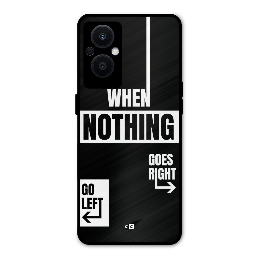 Alternate Plan Metal Back Case for Oppo F21s Pro 5G