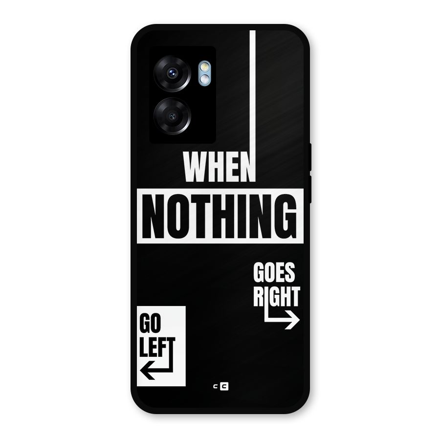 Alternate Plan Metal Back Case for Oppo K10 (5G)