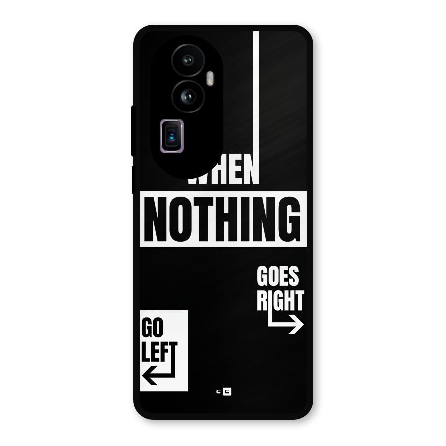 Alternate Plan Metal Back Case for Oppo Reno10 Pro Plus
