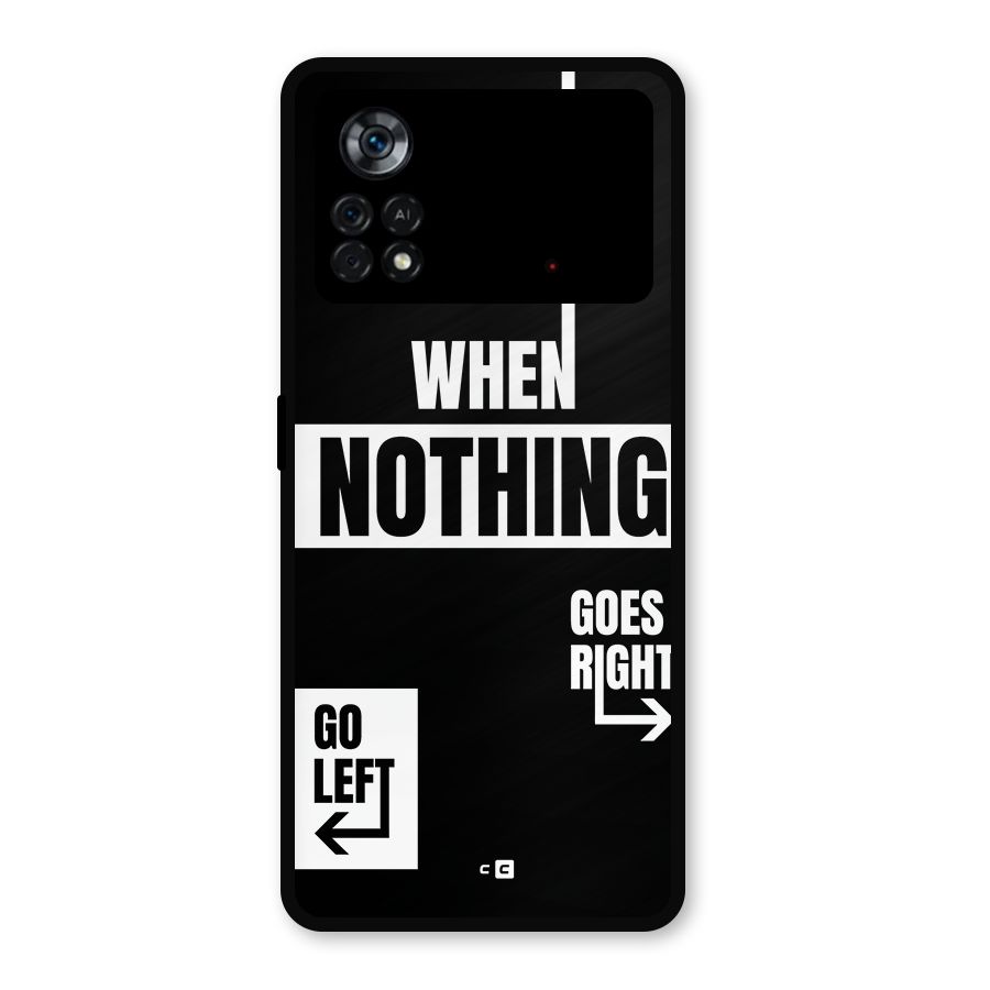 Alternate Plan Metal Back Case for Poco X4 Pro 5G
