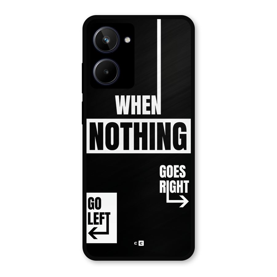 Alternate Plan Metal Back Case for Realme 10