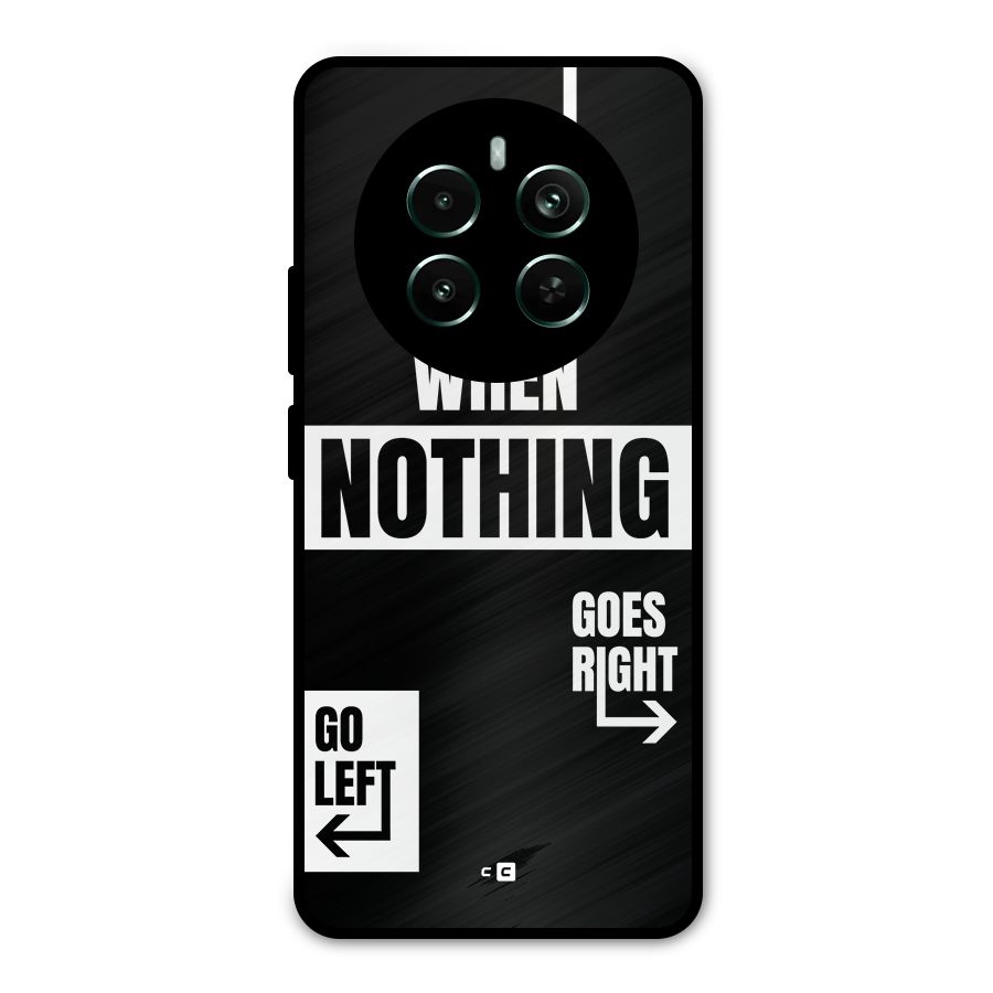 Alternate Plan Metal Back Case for Realme 12 Plus