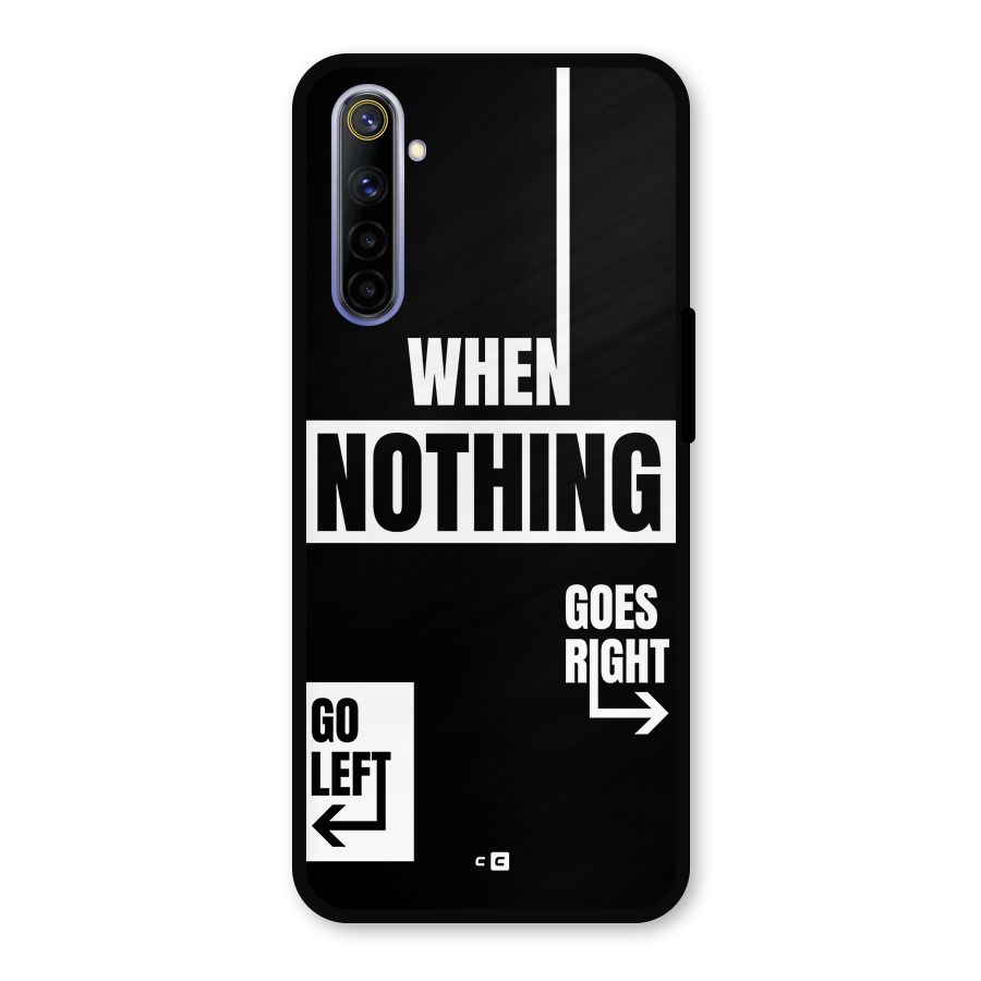 Alternate Plan Metal Back Case for Realme 6i