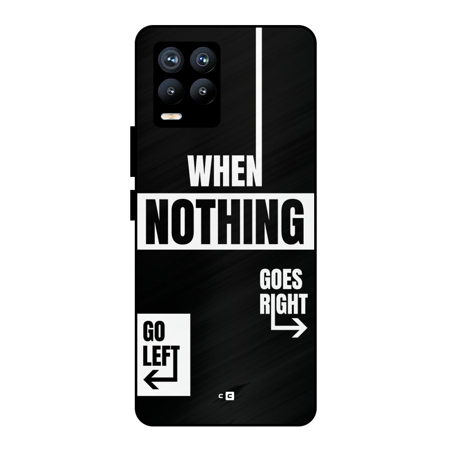 Alternate Plan Metal Back Case for Realme 8