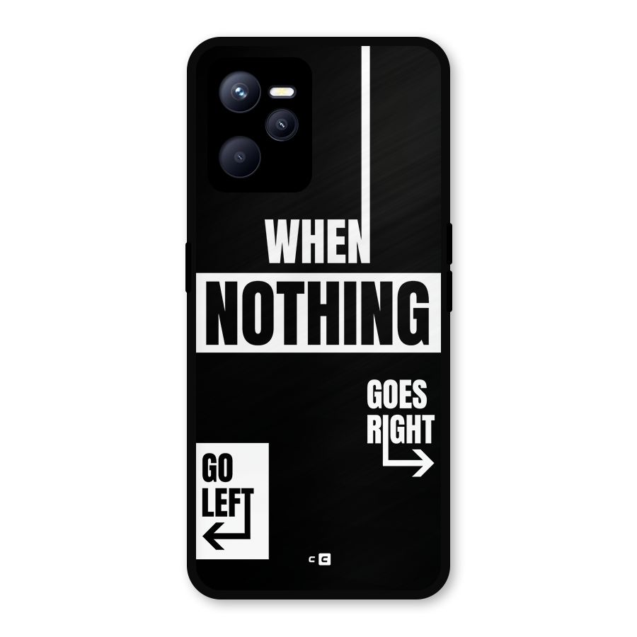 Alternate Plan Metal Back Case for Realme C35