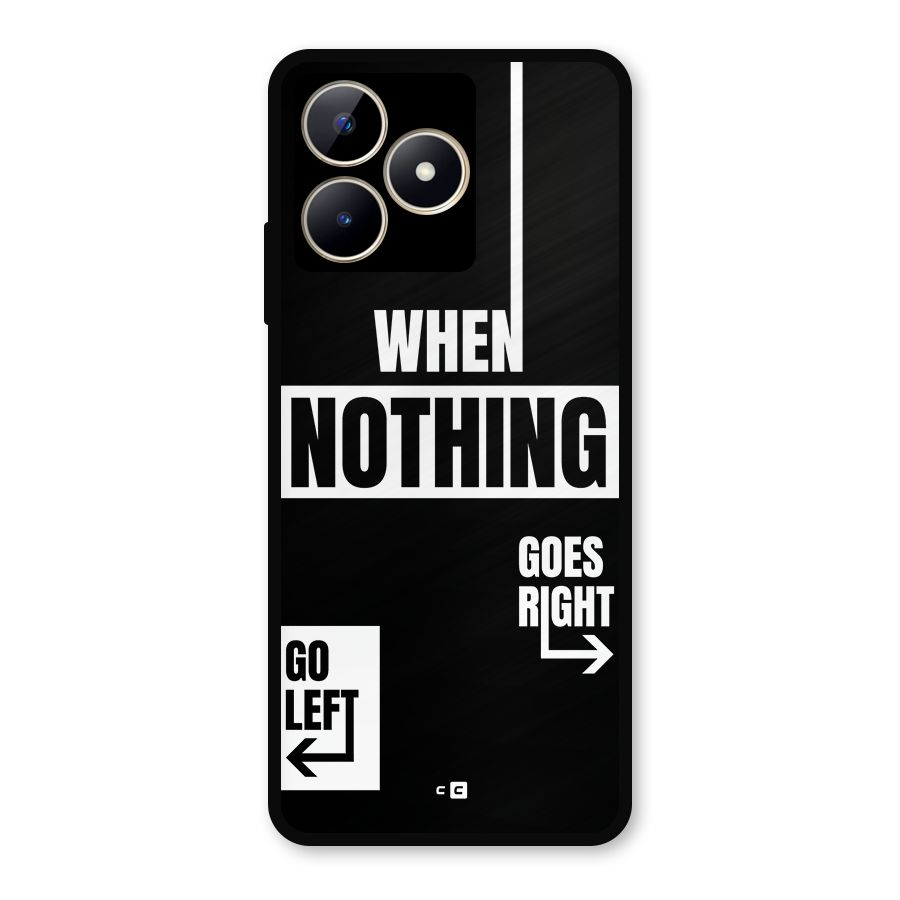 Alternate Plan Metal Back Case for Realme C53