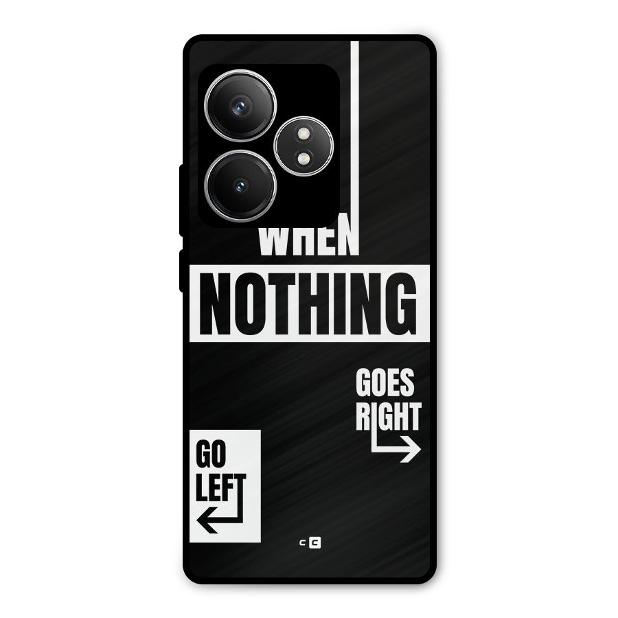 Alternate Plan Metal Back Case for Realme GT 6T