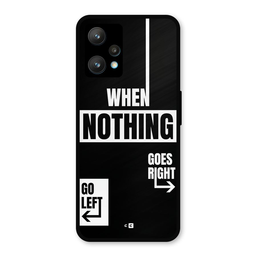Alternate Plan Metal Back Case for Realme Narzo 50 Pro