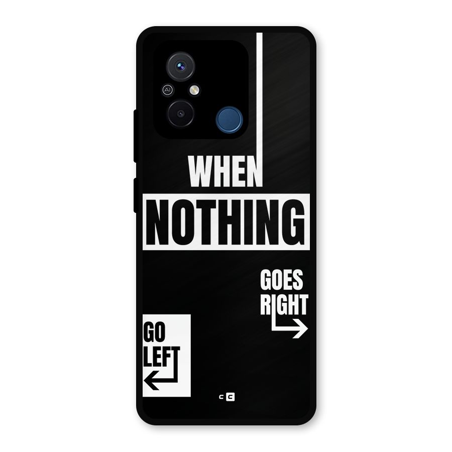 Alternate Plan Metal Back Case for Redmi 12C