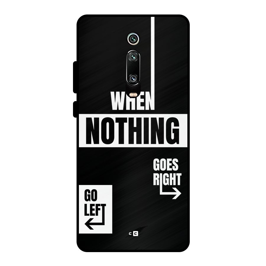 Alternate Plan Metal Back Case for Redmi K20 Pro