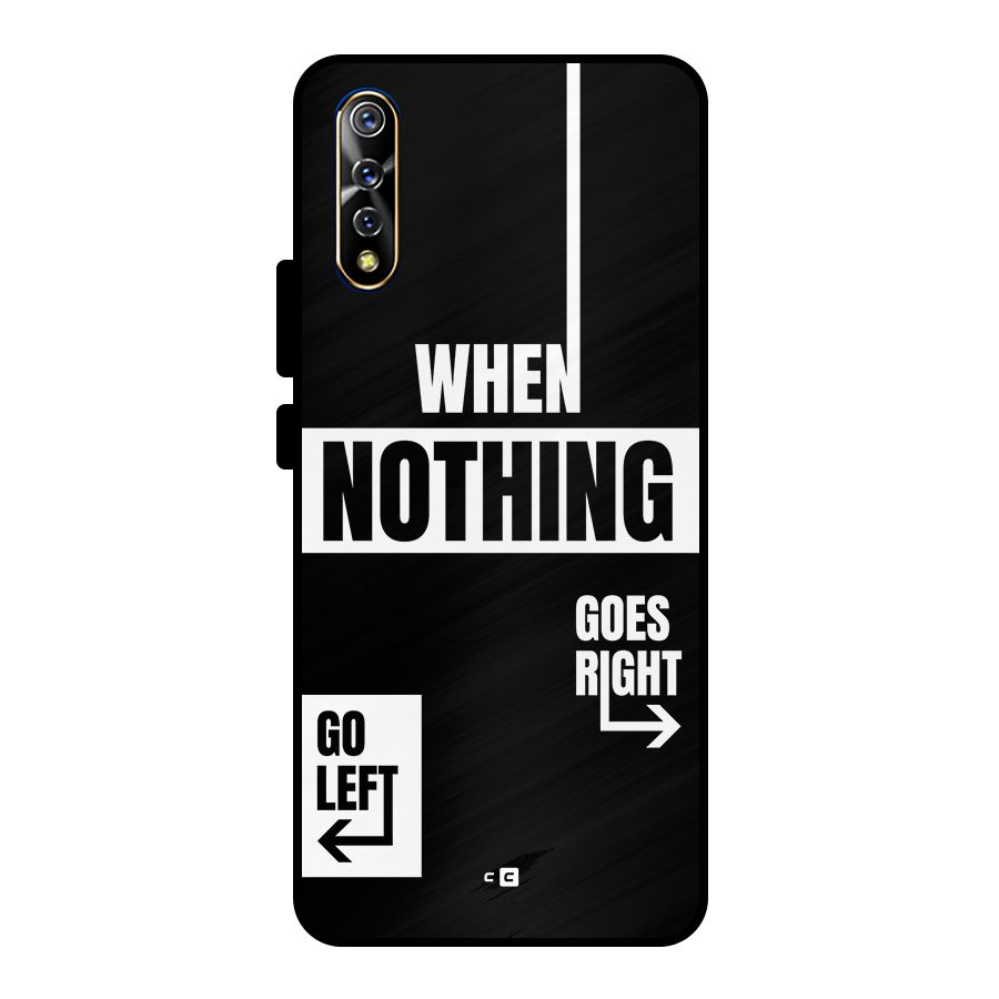 Alternate Plan Metal Back Case for Vivo S1