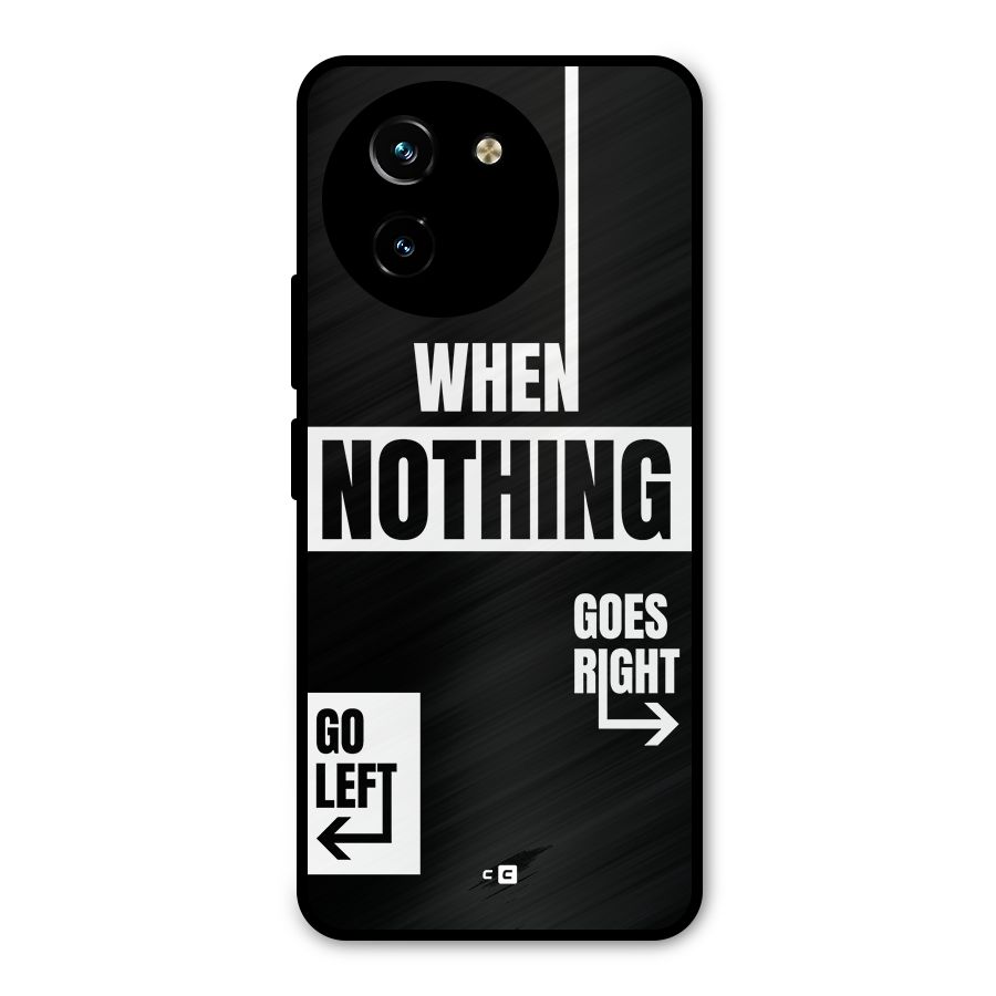 Alternate Plan Metal Back Case for Vivo T3x