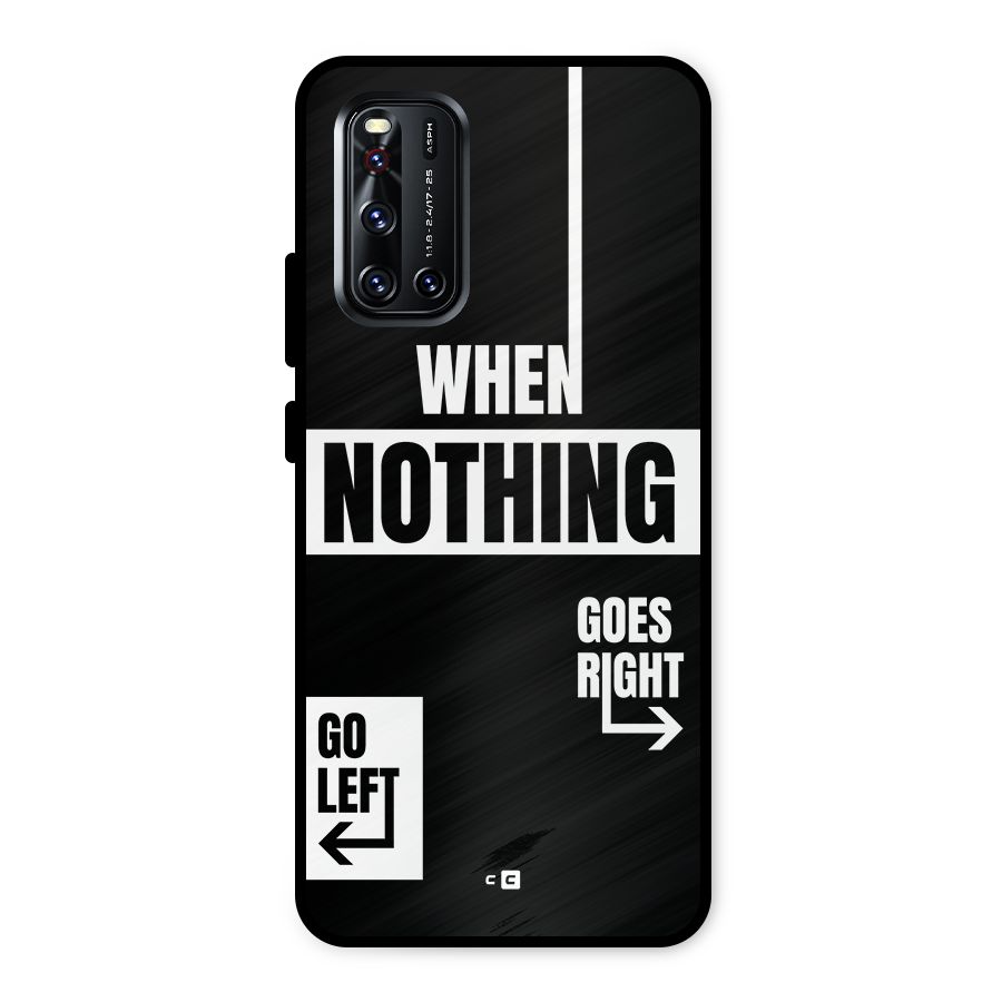 Alternate Plan Metal Back Case for Vivo V19
