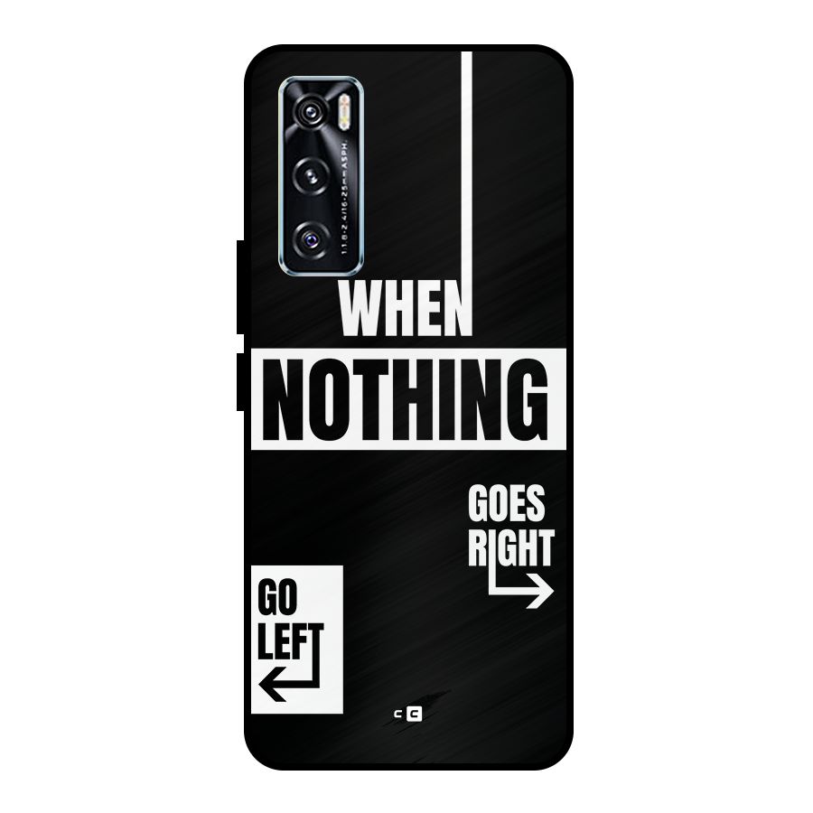 Alternate Plan Metal Back Case for Vivo V20 SE