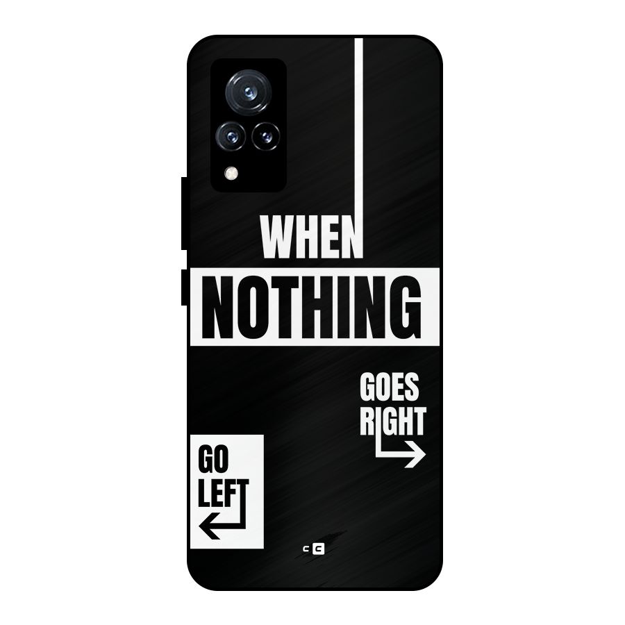 Alternate Plan Metal Back Case for Vivo V21 5G