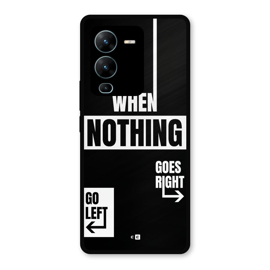 Alternate Plan Metal Back Case for Vivo V25 Pro