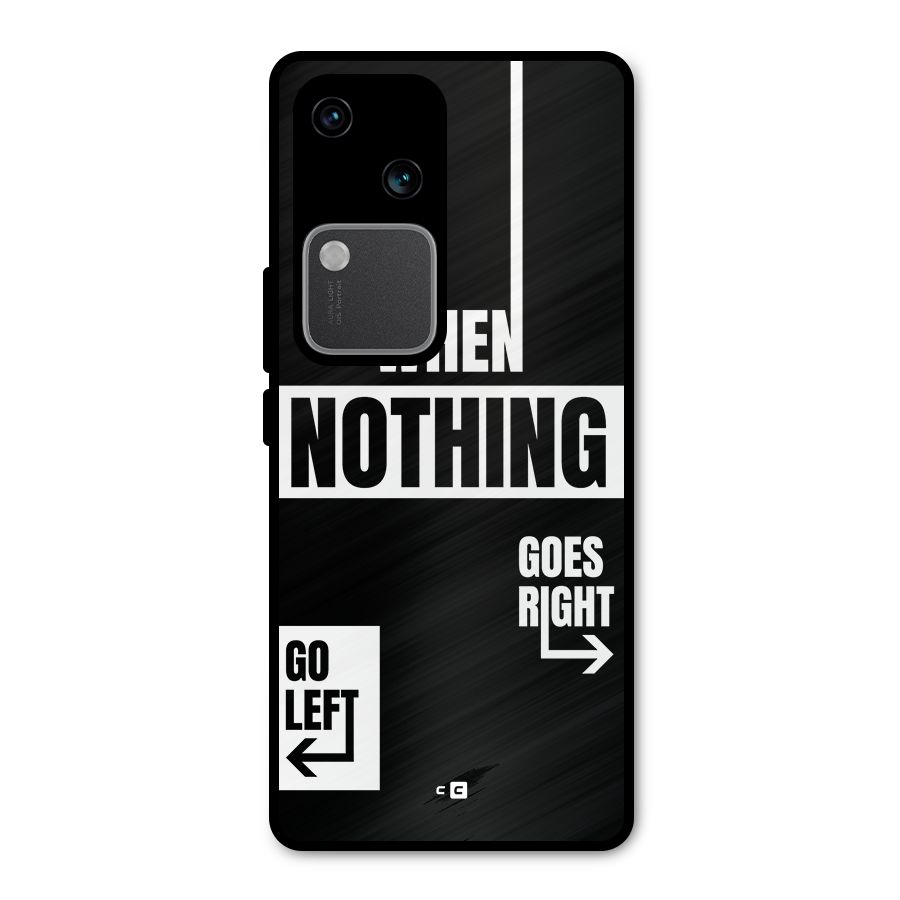 Alternate Plan Metal Back Case for Vivo V30 Pro