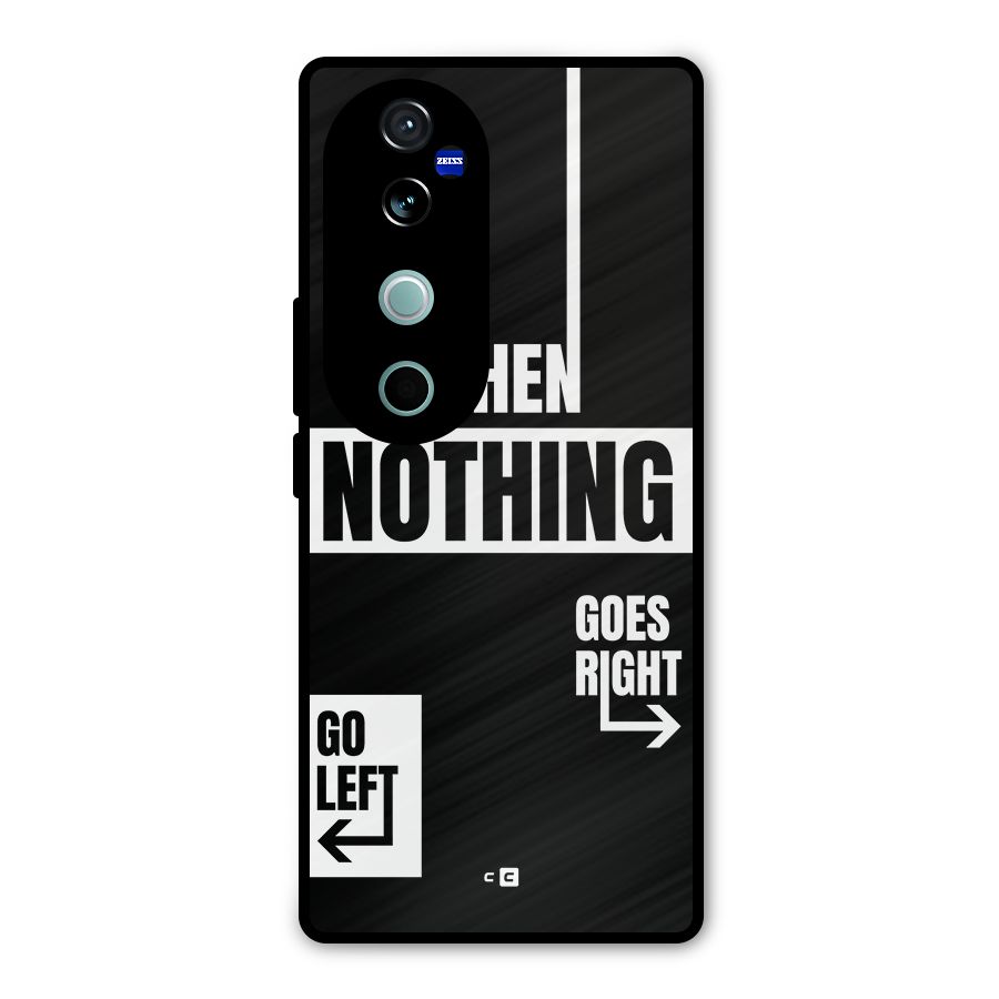 Alternate Plan Metal Back Case for Vivo V40