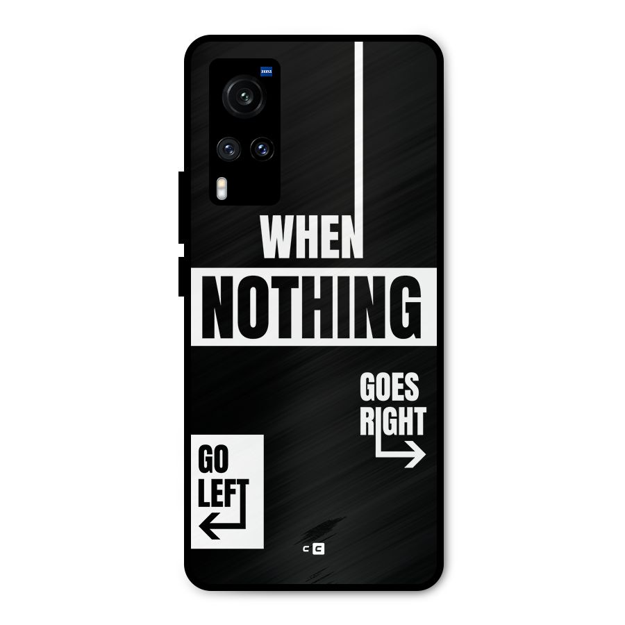 Alternate Plan Metal Back Case for Vivo X60