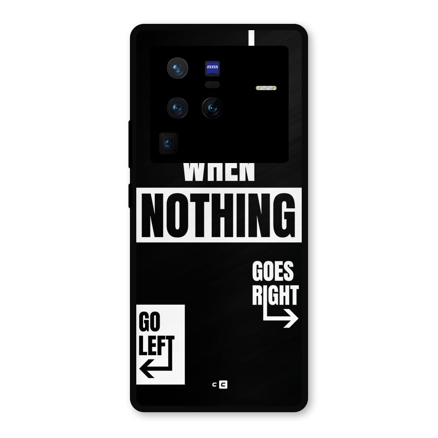 Alternate Plan Metal Back Case for Vivo X80 Pro